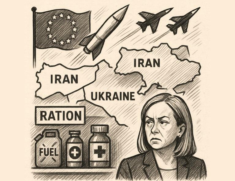 L’Unione Europea ha deciso formalmente – adducendo esplicitamente che tale misura viene adottata in vista di una guerra, considerata ormai imminente – di portare al massimo livello le scorte di cibo, medicinali e combustibile dei Paesi membri.
