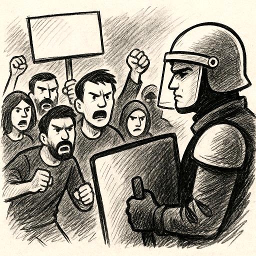 L’Italia verso una violenza cronica: il fallimento della protesta e la crisi della sinistra