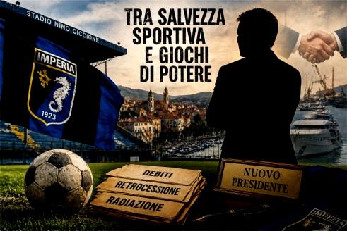 Imperia Calcio, nuovo presidente e giochi di potere locali