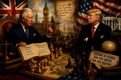 Carlo III e Trump: una lezione di politica, diritto e diplomazia