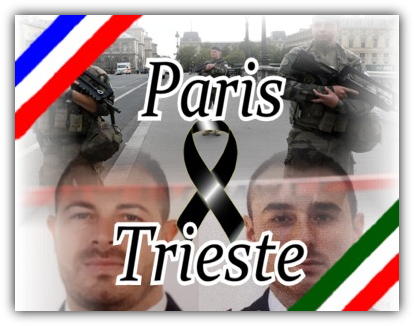 Un filo sembra legare tra loro gli avvenimenti – intervenuti l’uno di seguito all’altro, che hanno funestato Parigi e Trieste ...