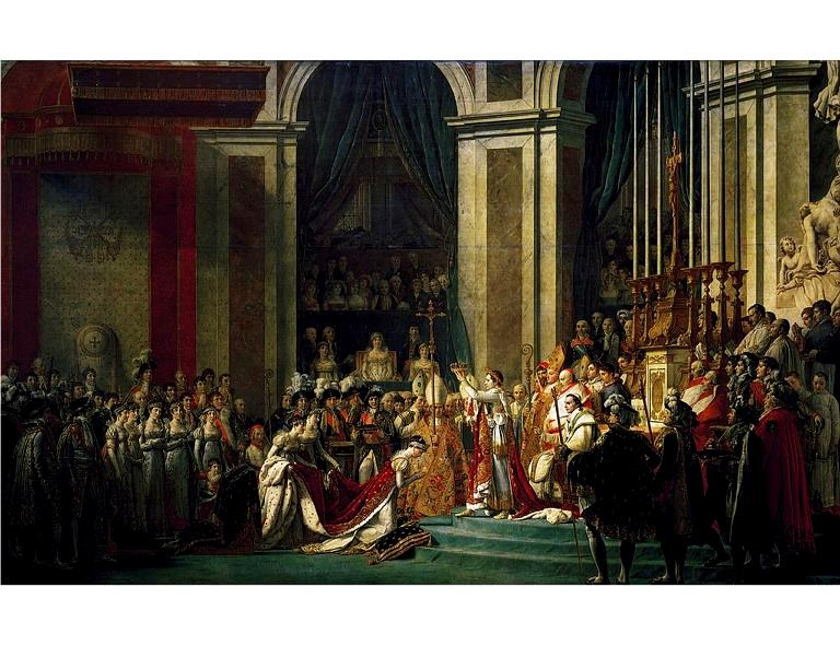 La storia riferisce che Pio VII Chiaramonti, convocato a Milano da Napoleone per imporgli la Corona Ferrea, pretese ed ottenne che nella vigilia della solenne cerimonia il Bonaparte sposasse con rito religioso Giuseppina Beauharnais, con la quale esisteva soltanto una unione civile.